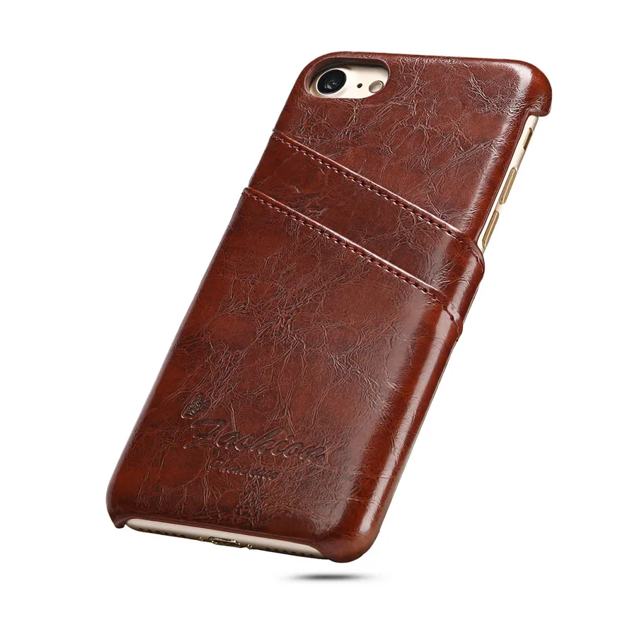 Genuine Real Leather For iPhone 7 Case XS Max X XR Retro Vintage Back Cover 8 6 6s Plus 5 5s SE Phone Bag Cases | Мобильные телефоны