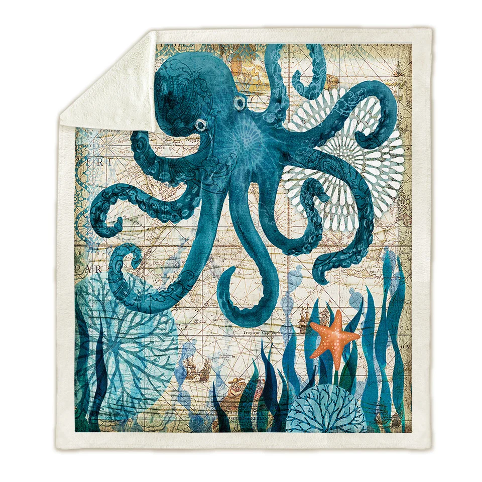 Серия животных кондиционер покрывало одеяло микрофибра плюш шерпа пледы для