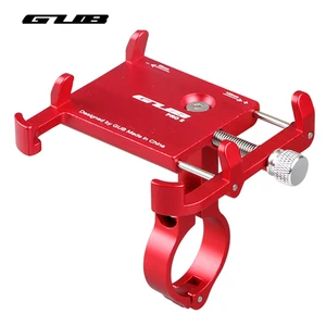 gub bicycle phone holder aluminum alloy universal scooter road mountain electric bike handlebar mount stand for smartphone gps free global shipping