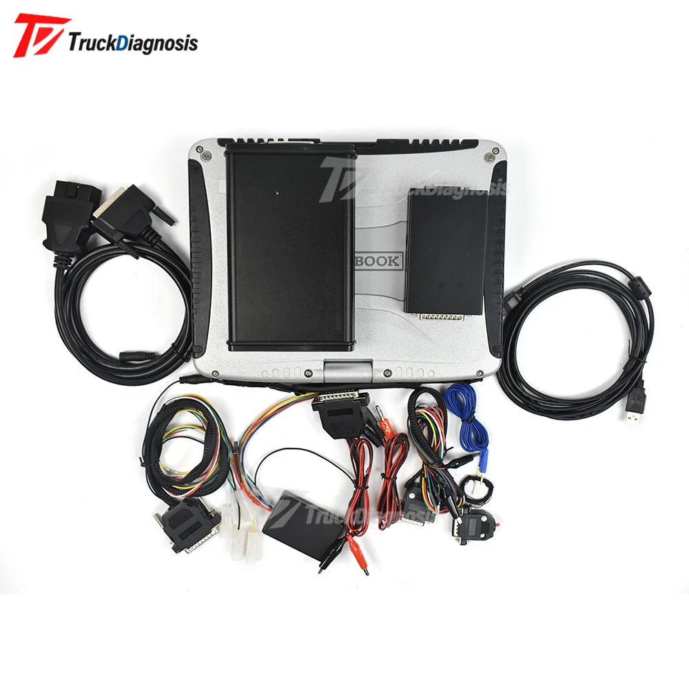 Онлайн 2 80 EU Red KESS V5.017 с CF19 Токен светодиодный Tag LED BDM Рамка Kess 5 017 OBD2 менеджер