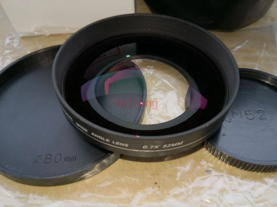 52 мм 0.7x PRO широкоугольный объектив для камеры canon nikon pentax sony olympus fuji - купить по