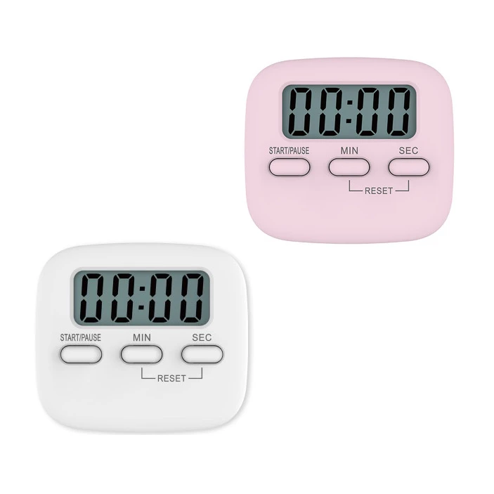 Цифровой кухонный магнитный Будильник с ЖК-дисплеем будильник обратным отсчётом