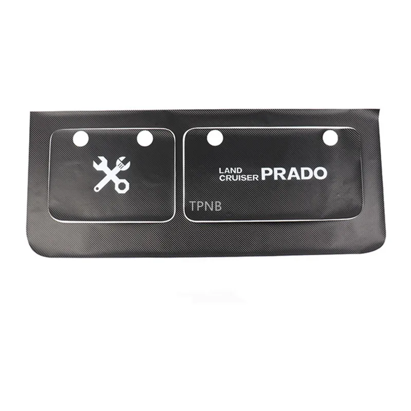 Накладки на заднюю дверь для Toyota Land Cruiser Prado 150 J15 2010 2011 2012 2013 2014 2016 2017 2018 2019 2020 |