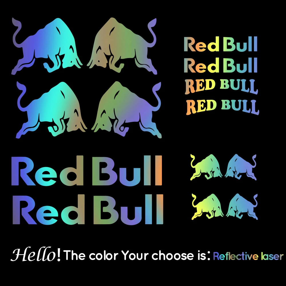 

Наклейки RED-BULL для мотоцикла, защита для резервуара, мотокросса, наклейки