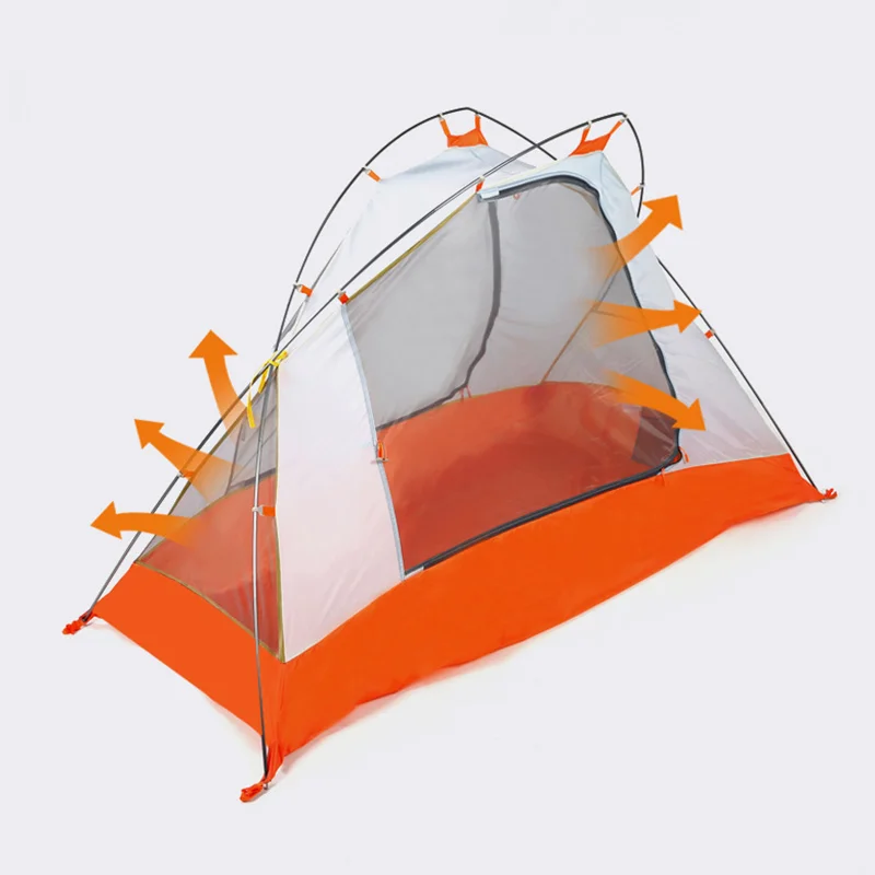 Палатки Hewolf профессиональные ультралегкие на 1 человек водонепроницаемый