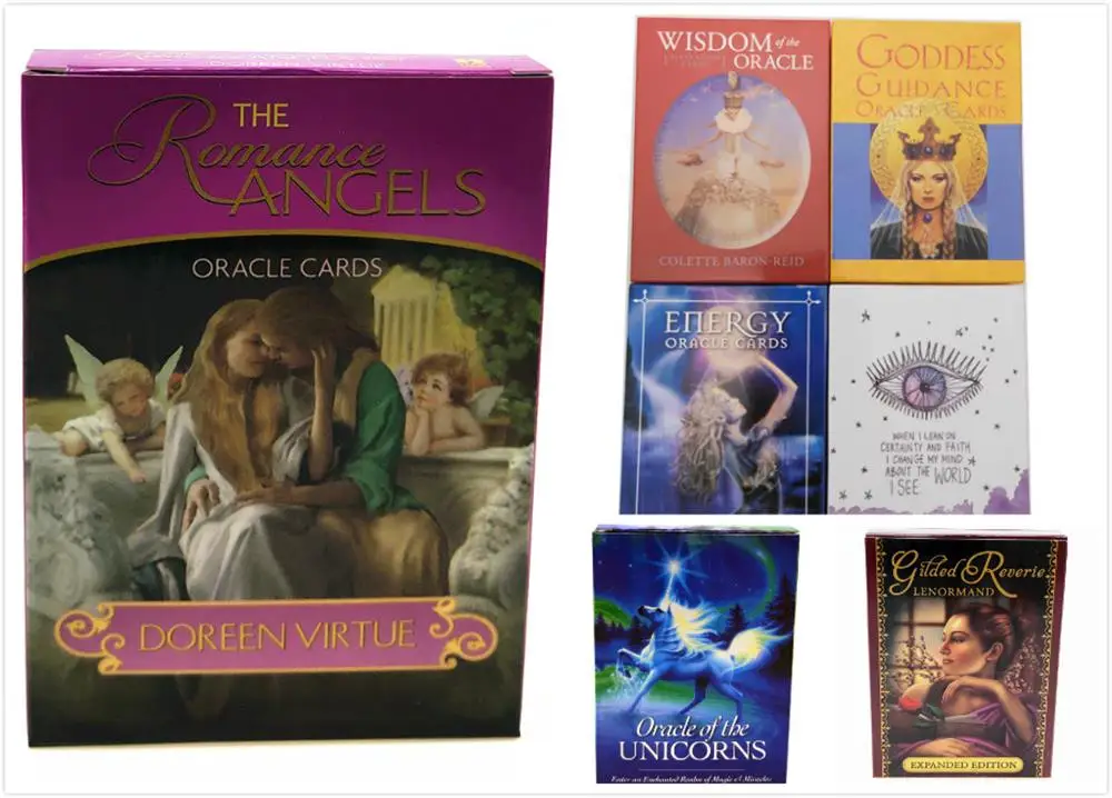 Archangel Oracle Card английская карточная игра для чтения, настольная игра, Earth Magic Oracle Cards, колода Для Таро для личного использования, 6 стилей