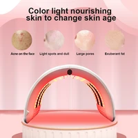 foldable 7color phototherapy led beauty instrument facial care skin rejuvenation machine acne wrinkle treatment face mask beauty