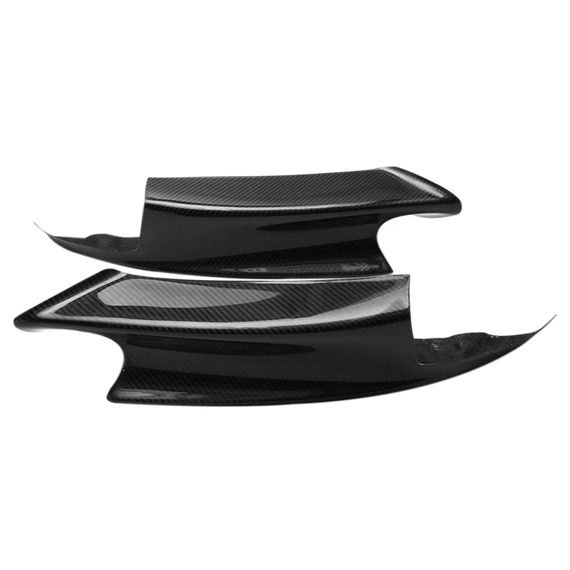 2 шт. передний бампер из углеродного волокна спойлер для BMW 07 12 E92 E93 M3|Заслонки| |