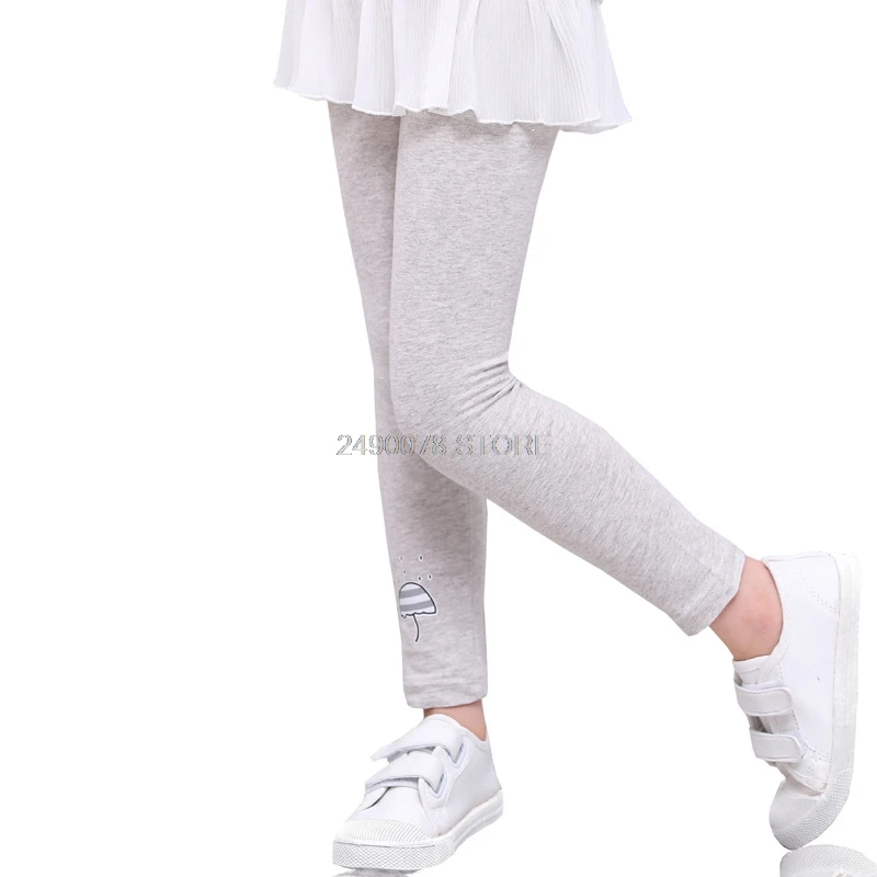 Милые детские брюки на весну и осень леггинсы для маленьких девочек облегающие