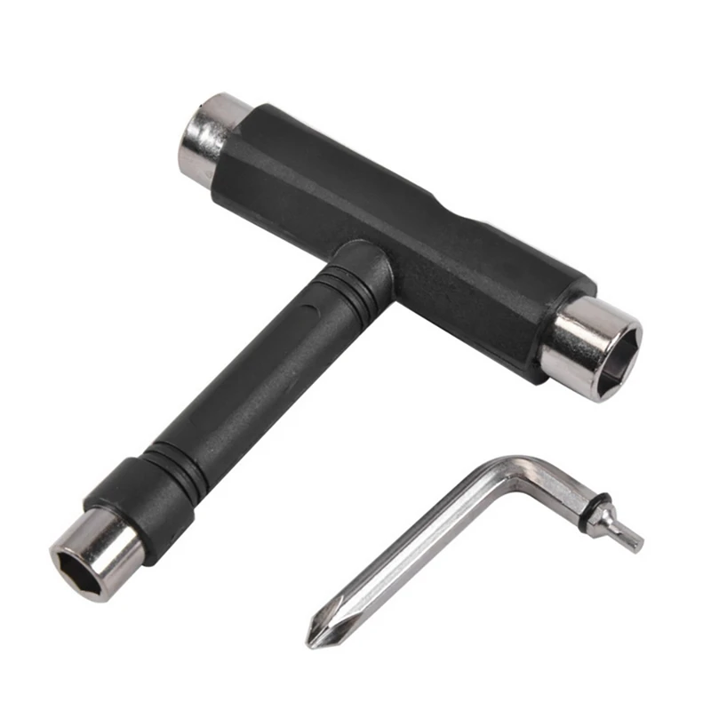 Колеса для скейтборда 60 мм x 45 мм 82A с подшипниками и инструментом All-In-One T Tool Cruiser для катания.