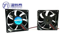 yyt mute 8025 cooling fan 8cm 24v12v5v computer case power amplifier audio usb oil containing hydraulic ball