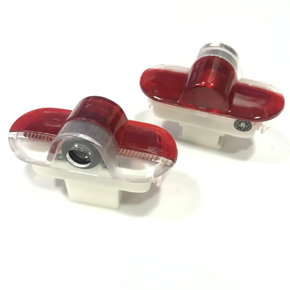 Беспроводной лазерный светодиодный светильник JURUS для двери автомобиля 2 шт.