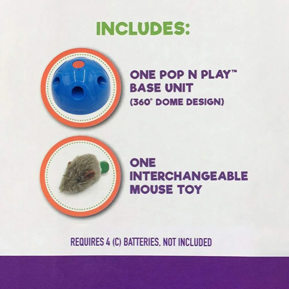 Игрушки для кошек Pop Play игрушечный мяч для питомца POP N PLAY устройство для когтеточки для кошек забавные обучающие игрушки для домашних животных для котенка острые когти товары для домашних животных