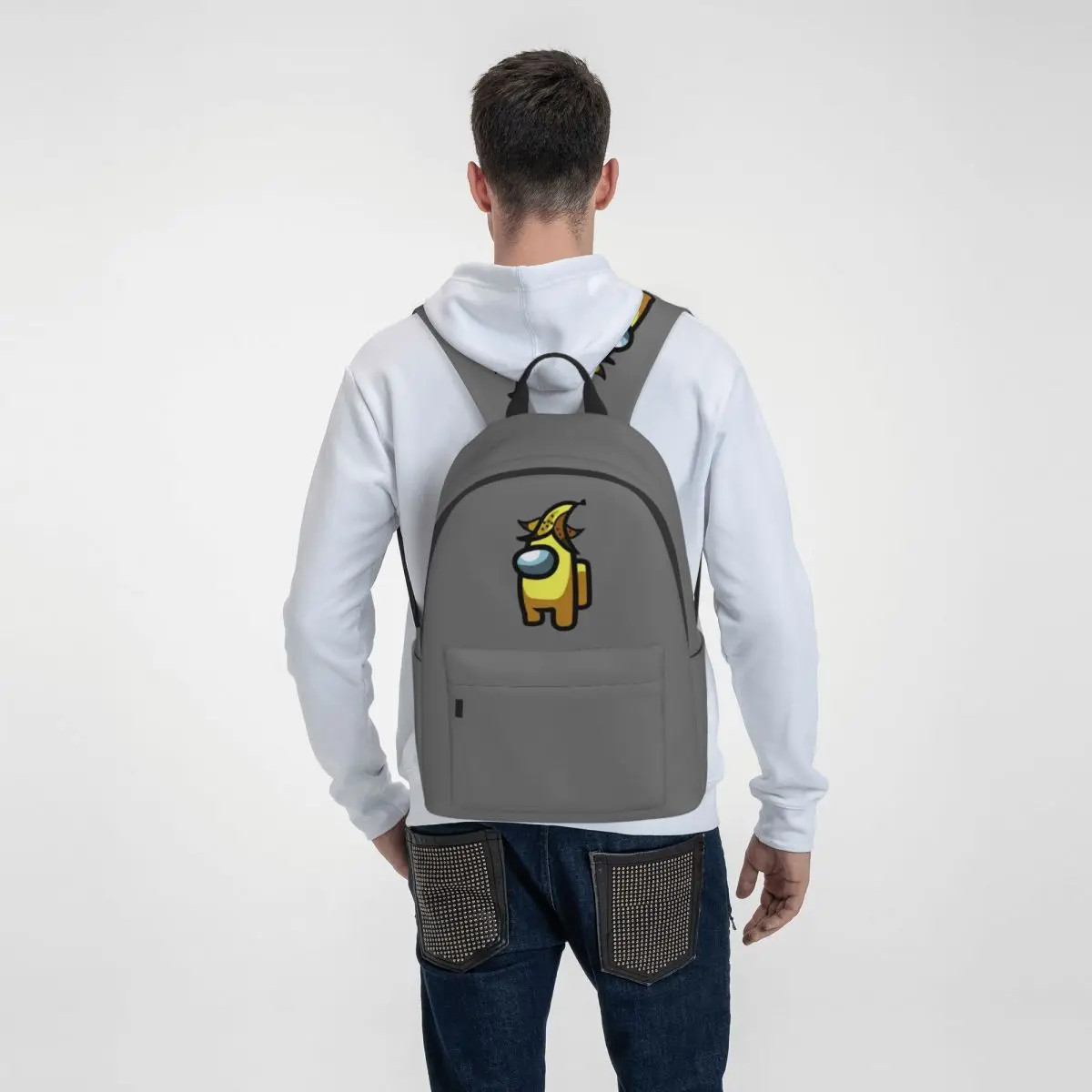 

Hot Game Kawaii Backpacks Team Impostor Sus Sussy Amogus Backpack High quality Bag Schoolbag for Man Woman