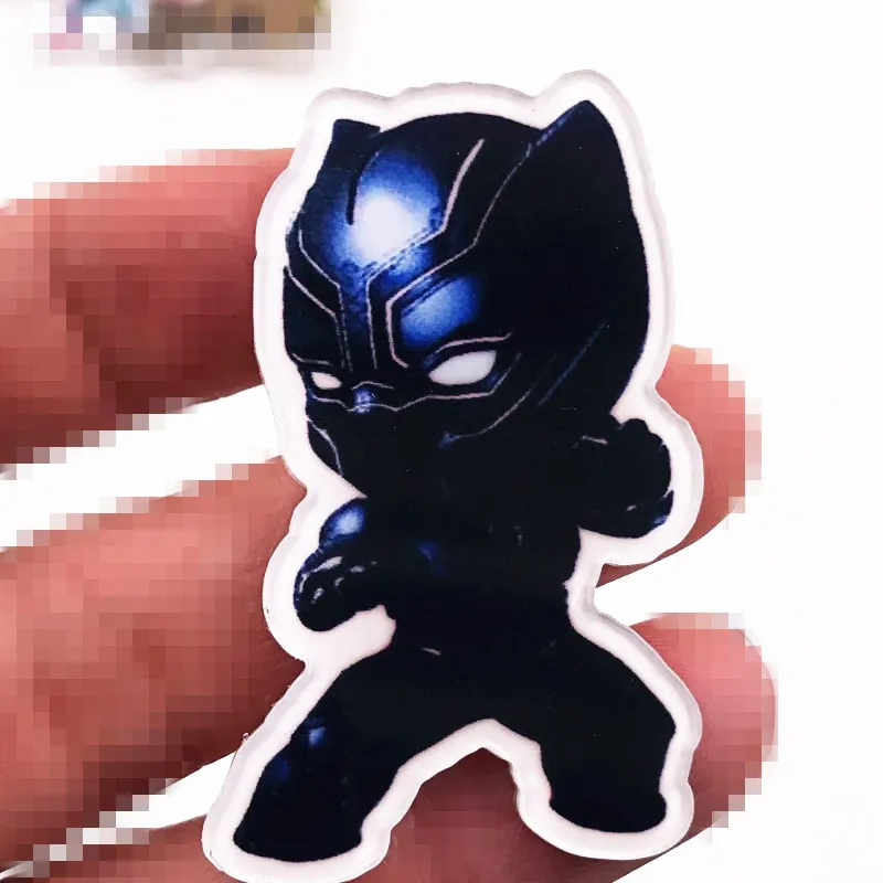 1 шт. хит продаж Черная пантера Новый герой акриловая брошь булавка для мальчиков