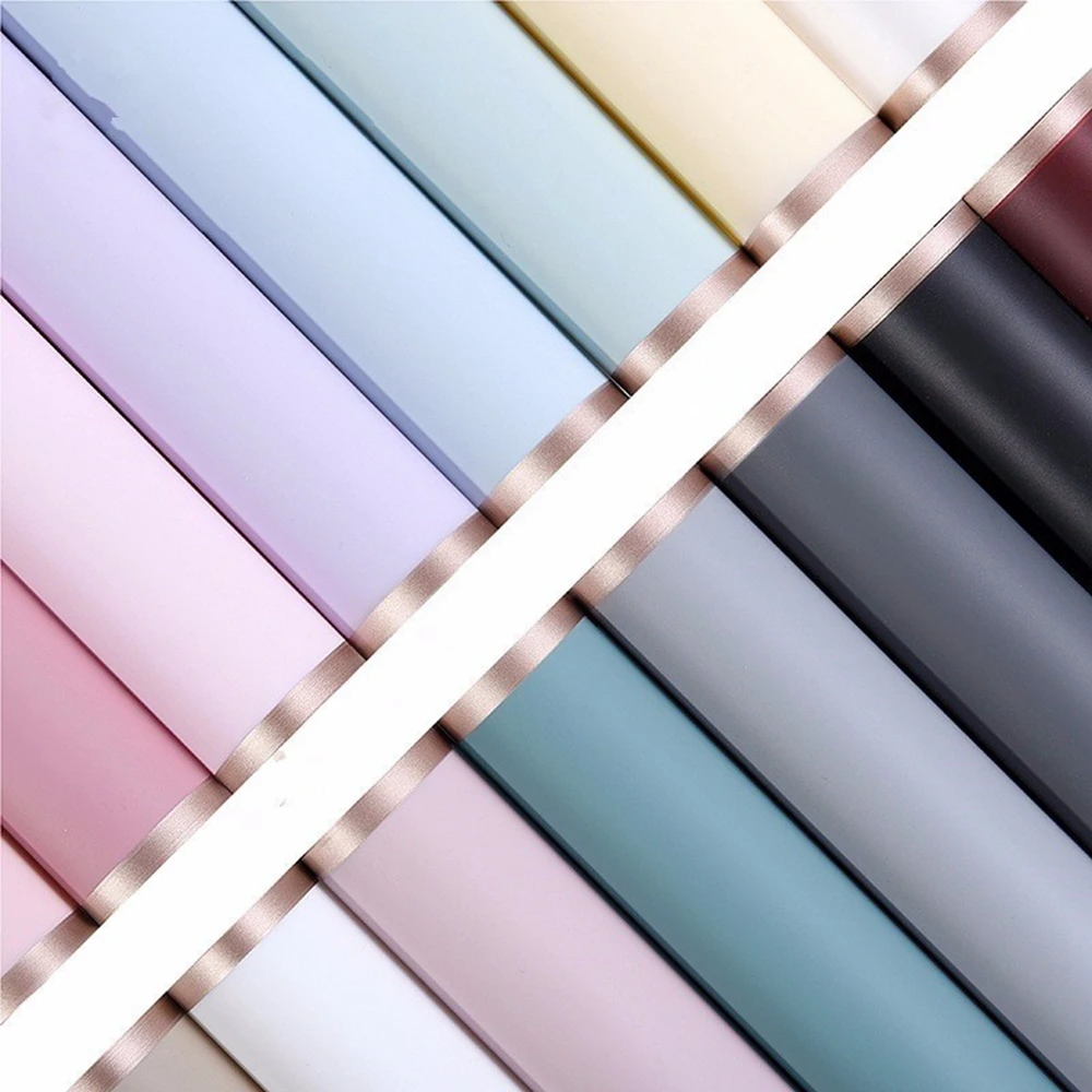 

20 штук в золотистой оправе со светло прозрачный упаковочная Бумага Водонепроницаемый подарочная упаковка бумажные ремесла оригами Бумага ...