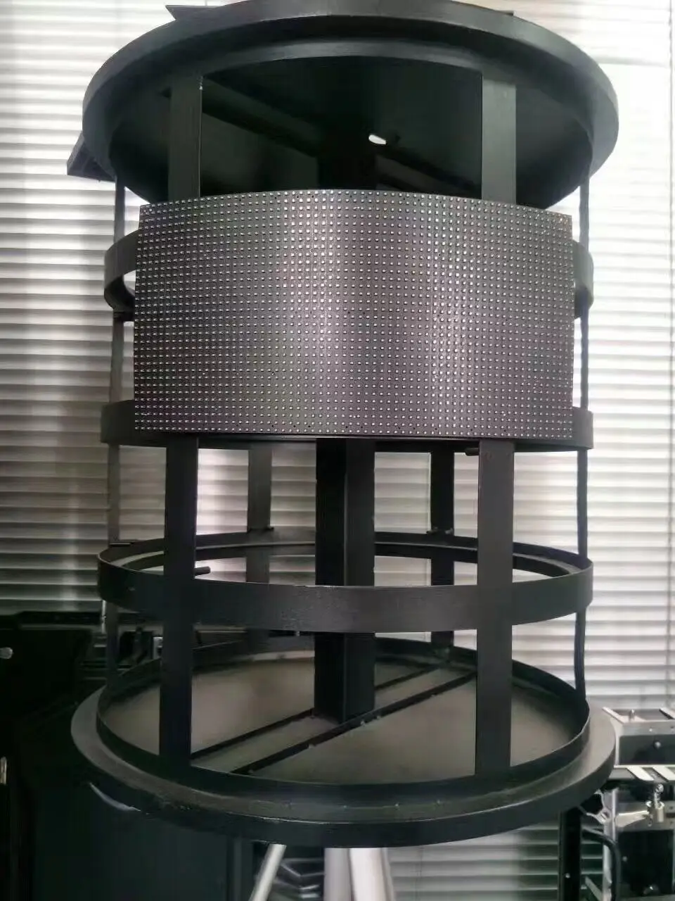 Бесплатная доставка rgb мягкий светодиодный модуль p4 32*64 гибкий круг полноцветный