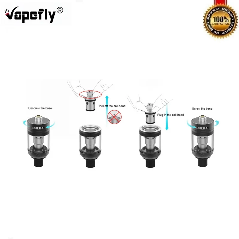 Оригинальный комплект Vapefly Galaxies MTL 30 Вт 1400 мАч аккумулятор с атомайзером 1 8 мл