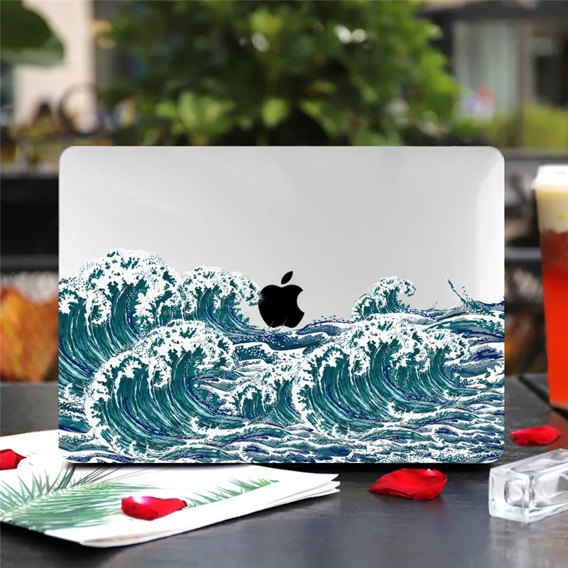 2021 Хрустальный чехол для Macbook Air Pro 13 3 2020 A2338 A2337 M1 Retina 12 15 жесткий с сенсорной