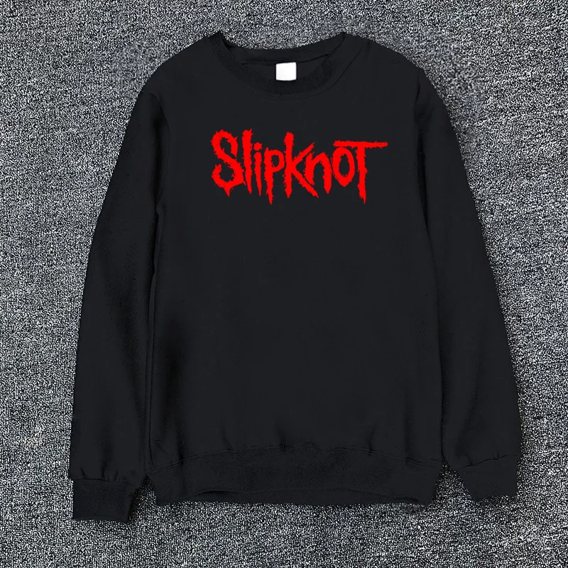 Рок группа для мужчин и женщин Группа Slipknot хип хоп Уличная толстовки хлопок с