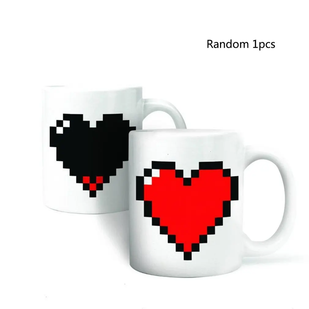 Любовь становится горячей и теплой знак кружка в форме сердца творческий большое