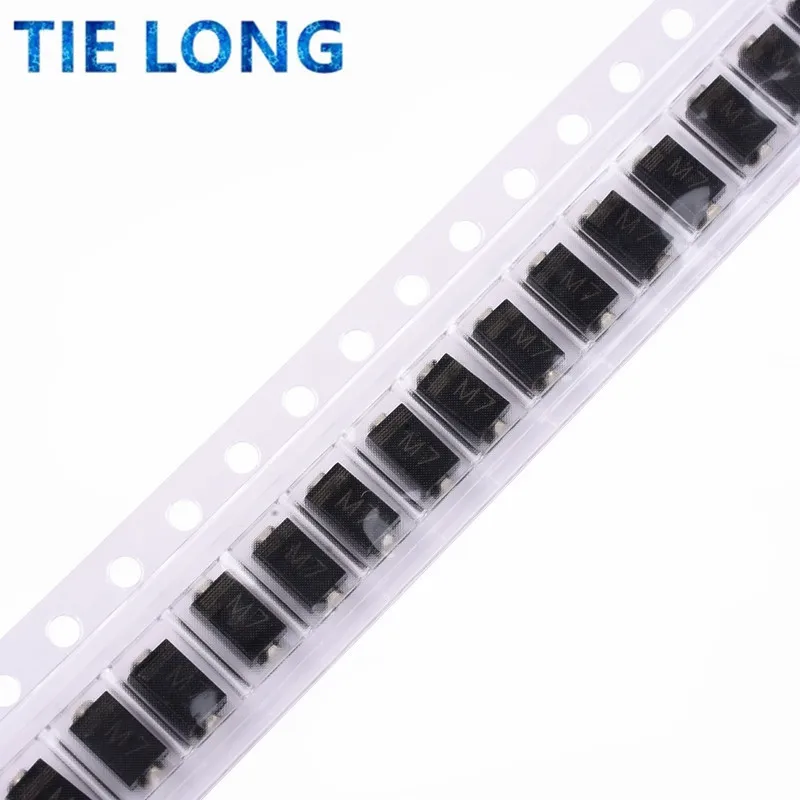 70 шт./лот SMD диоды 1N4007 M7 1N4001 M1 1N4004 M4 SS14 US1M RS1M SS34 7 значений * 10 шт. набор электронных