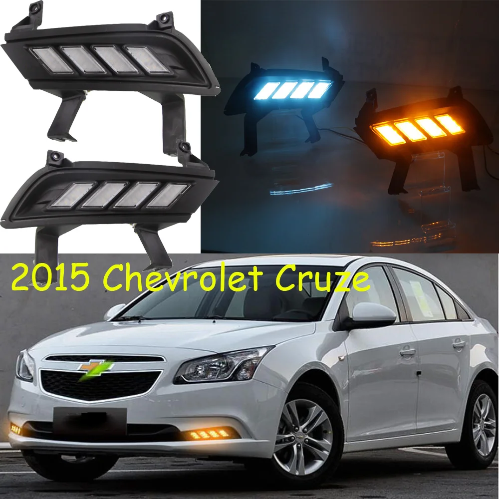 2015 2016 год для Chevrolet Cruze Дневной светильник автомобильные аксессуары светодиодный