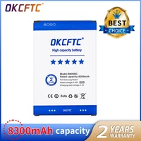 okcftc 8300mah b800bc battery for samsung galaxy note 3 iii note3 n9000 n9005 n900a n900 n9002 n9008 n9009 n9006 n9008s n900tp