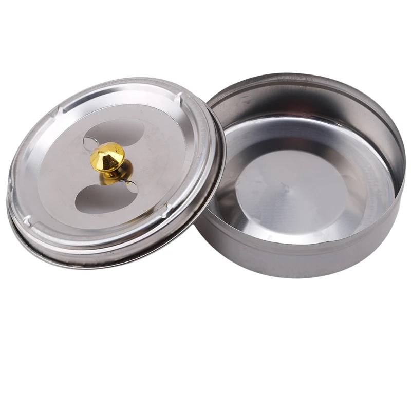 Нержавеющая сталь пепельницы с крышкой Творческий дом новый практичные