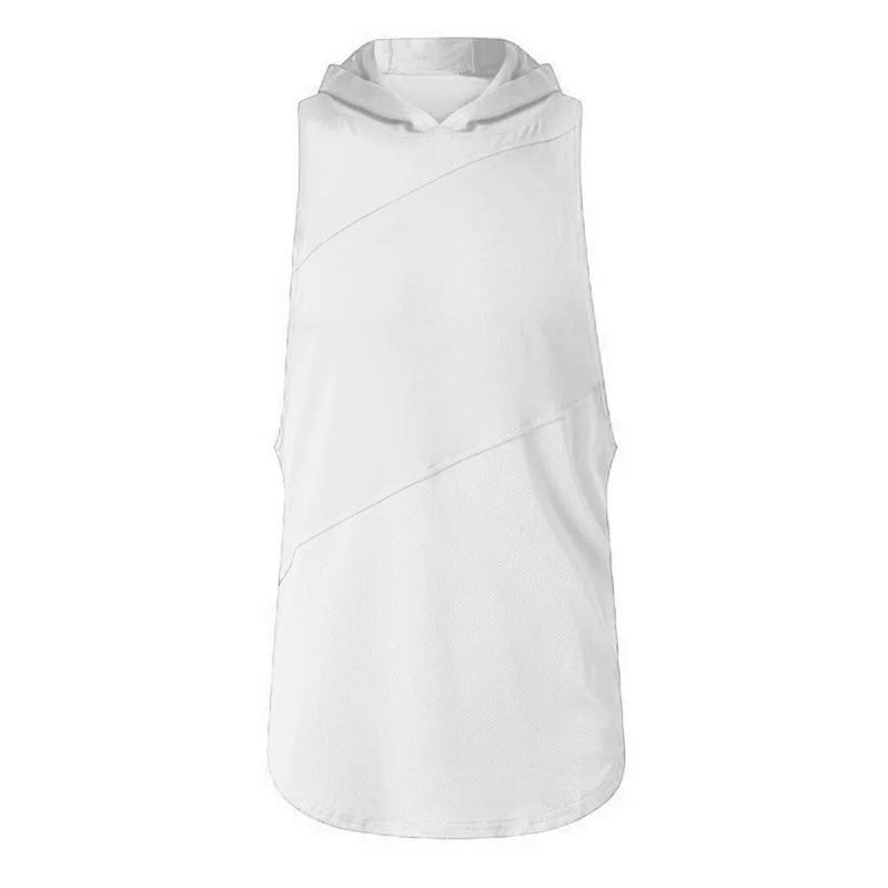 Майка Мужская Спортивная хлопковая брендовая безрукавка для бодибилдинга и