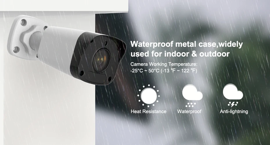 Anpviz H.265 4CH POE NVR KIT CCTV Security System 2/4PCS 5MP CCTV Bullet IP Camera P2P Video Surveillance Set