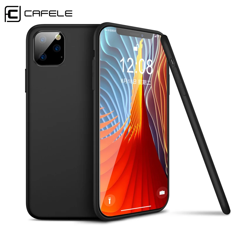 Матовый мягкий чехол Cafele из ТПУ для iPhone 11 pro MAX ультратонкий удобный 2020 с защитой