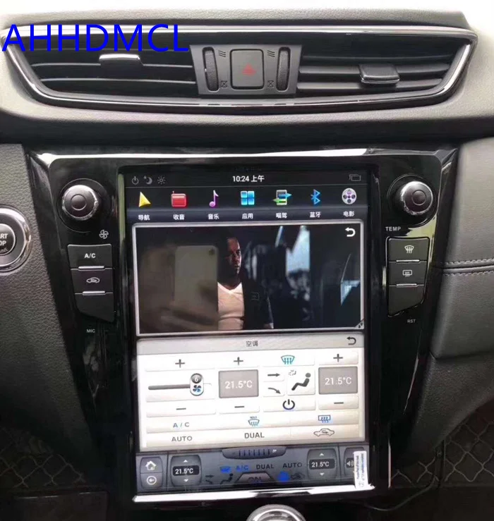 Мультимедийный плеер в стиле Тесла автомобильный стерео проигрыватель на Android с