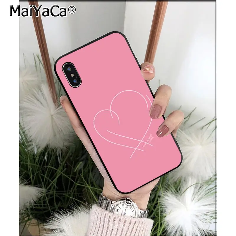Мягкий силиконовый чехол MaiYaCa для iPhone X XS MAX 6 6s 7 7plus 8 8Plus 5 5S SE XR 11 11pro