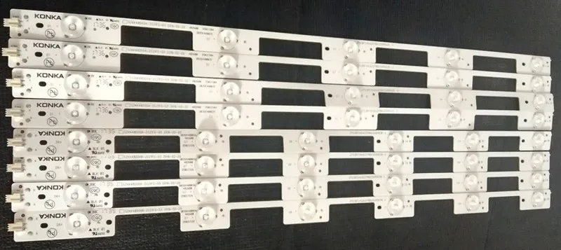 

Светодиодные ленты 8 шт./компл., световые панели, работающие для Ko nka, 48 дюймов, LED 48M2600B, подсветка 35021814 35021815 35020500