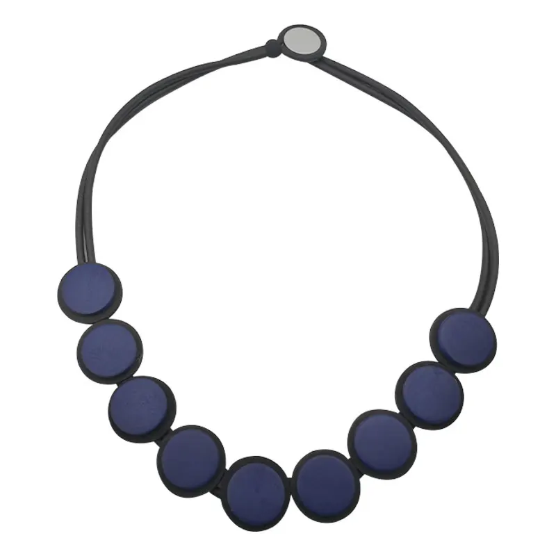 Ожерелье YD &amp YDBZ женское из черной кожи простой круглый чокер сделай сам