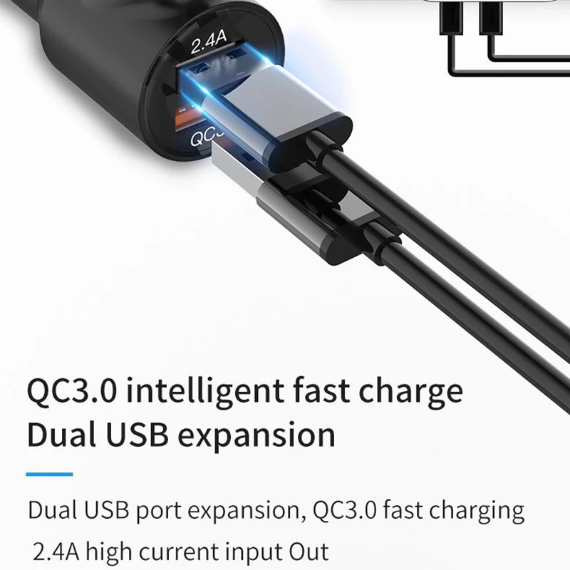 

T91 Car Handsfree FM Transmitter AUX Audio Bluetooth Receiver Car MP3 Player QC3.0 Quick Charge 1.8 Inch LCD Display