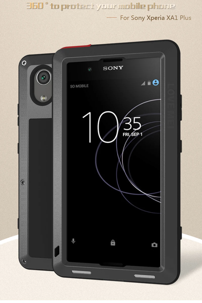 Для sony Xperia XA1 чехол Ultra Plus XZ XZ1 противоударный Алюминий Металл Полный Броня для sony Xperia XA чехол XA2 ultra+ гориллы Стекло чехол на sony xperia xa xa1 xa2 ultra Plus XZ XZ1