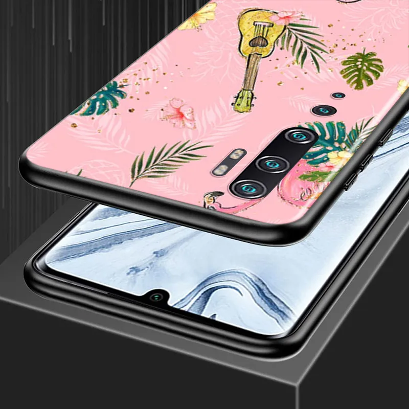 

Pink Flamingo Pattern For Xiaomi Mi Note 10 Ultra 9T CC9 Poco X3 NFC M2 Pro 9 SE 8 6 5 A3 A2 A1 Lite Phone Case