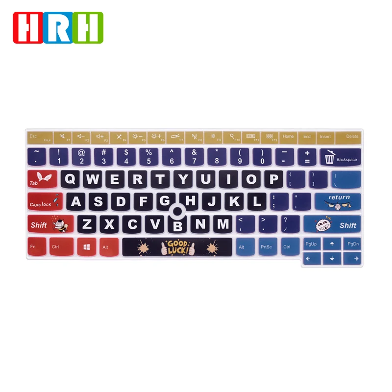 

HRH Silicone Keyboard Cover Skin For Lenovo ThinkPad L390 L460 L470 L480 14"ThinkPad 14" E480 E485 E490 E475 E470