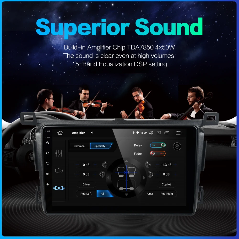 Dasaita 9 &quotIPS Android 10 авто радио для RAV4 2014 2015 2016 2017 Carplay в тире автомобиля стерео GPS WiFi DSP