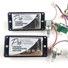 Новинка Хром LP Standard Pro Alnico Классическая электрическая гитара хамбакер пикапы с профессиональным жгутом проводов для EPI Серебряный чехол