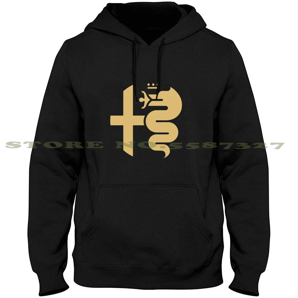 

Толстовка с длинным рукавом Alfa Crest, толстовка золотого цвета Alfa Romeo Fobrocks, Бирмингем, Bham 4C, Fiat