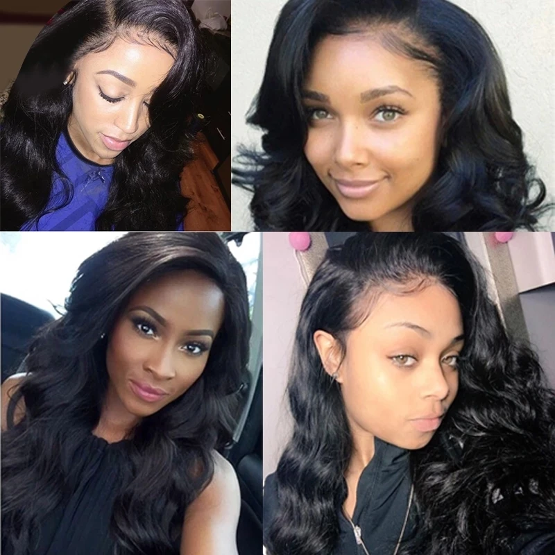 

Luvin hair 4*4 Lace Frontal Closure With Baby Hair 8-20inch Natural Color Peruvian Body Wave Remy Long Human Hair Free Part