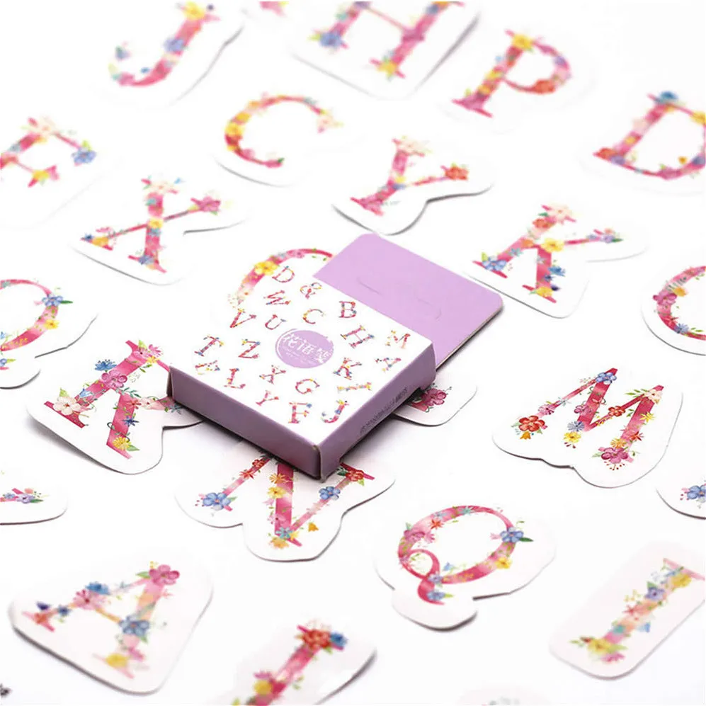 

1pcs English Letter Cute Cartoon Stickers Puzzles Gift Toys Boy Girl Children
