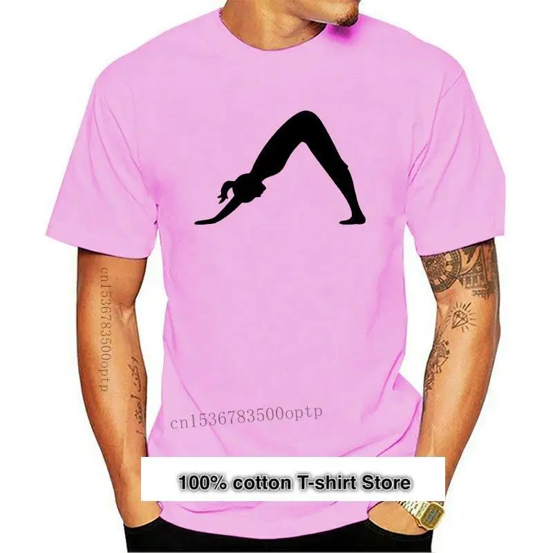 

Camiseta con estampado de perro para Yoga, ropa para parte inferior, nueva