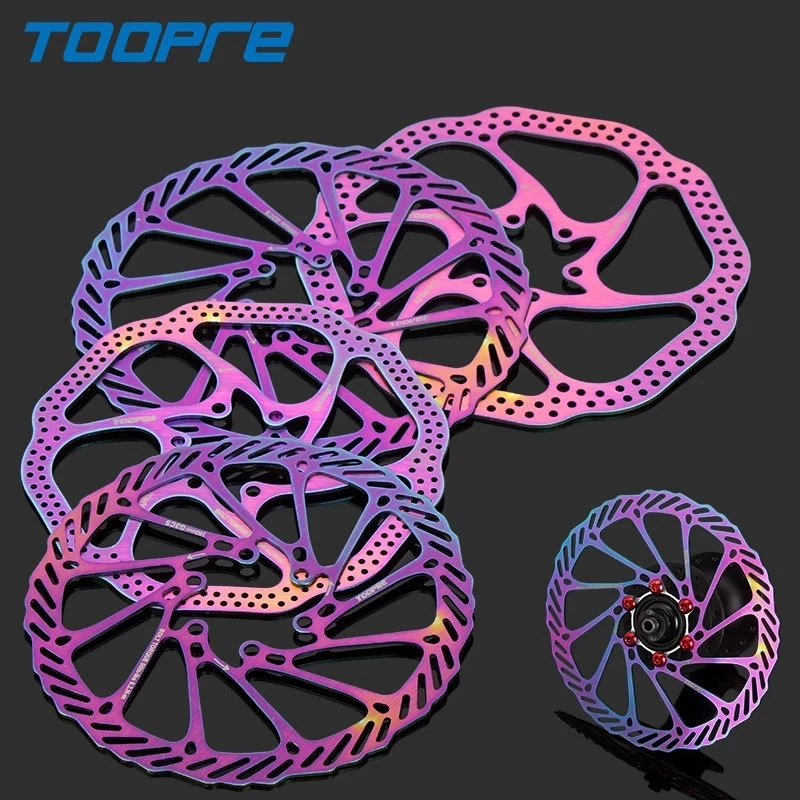 

TOOPRE G3/HS1 Bike brake disc 160mm/180mm 6 Inches Stainless Steel Bicycle Rotor Disc For Mountain Road Cruiser Bike Brake parts