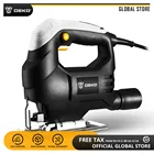 Лобзик DEKO DKSS02 350 Вт, удобная электрическая пила с непрерывным режимом, 1 лезвие, шестигранный ключ, 2 карбоновые щетки, электроинструменты