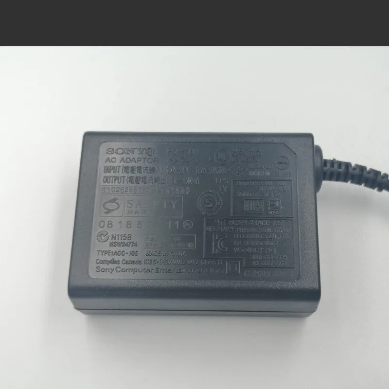 Оригинальное зарядное устройство для PSP 1000 2000 3000 адаптер питания 5 В переменного