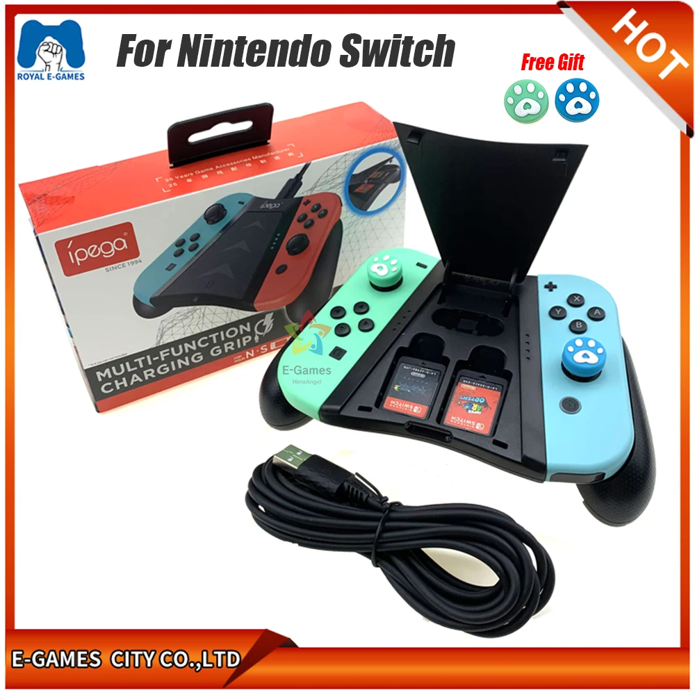 Фото Ручка для зарядки Nintendo Switch NS Joy Con контроллер геймпад съемные ручки игровые слоты